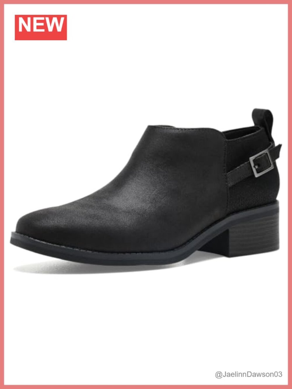 Skechers Wander Luxe Faux Leather Memory Foam Chelsea Ankle Booties Casual